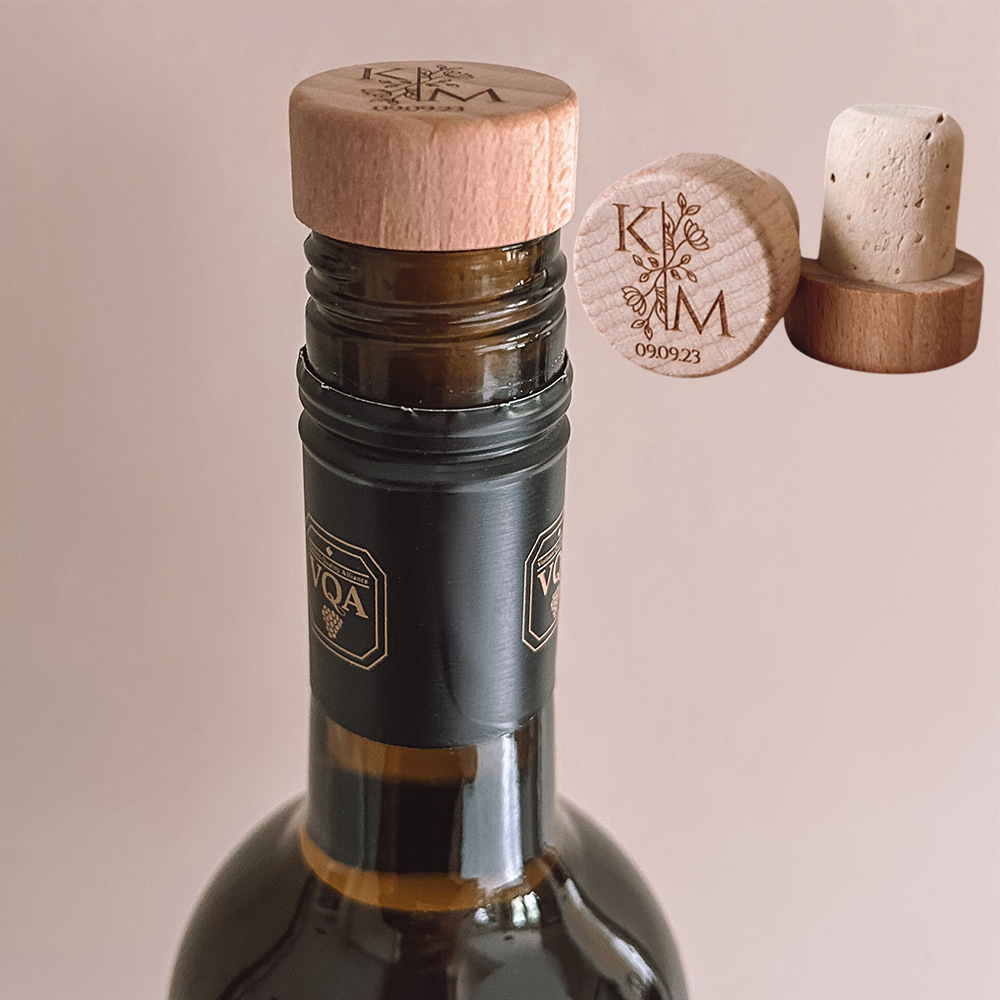 A084.榉木(mù)-軟木(mù)酒瓶塞(Wine Stopper/woo
